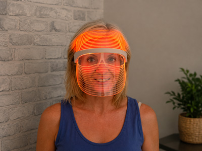 Akemi Glow orange light therapy mode