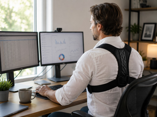 Kizu Spine desk worker review Kizu Spine Posture Corrector review for desk workers